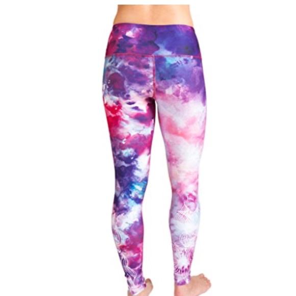 Inner Fire Water colour leggings - made in Canada - Picture 2 of 6